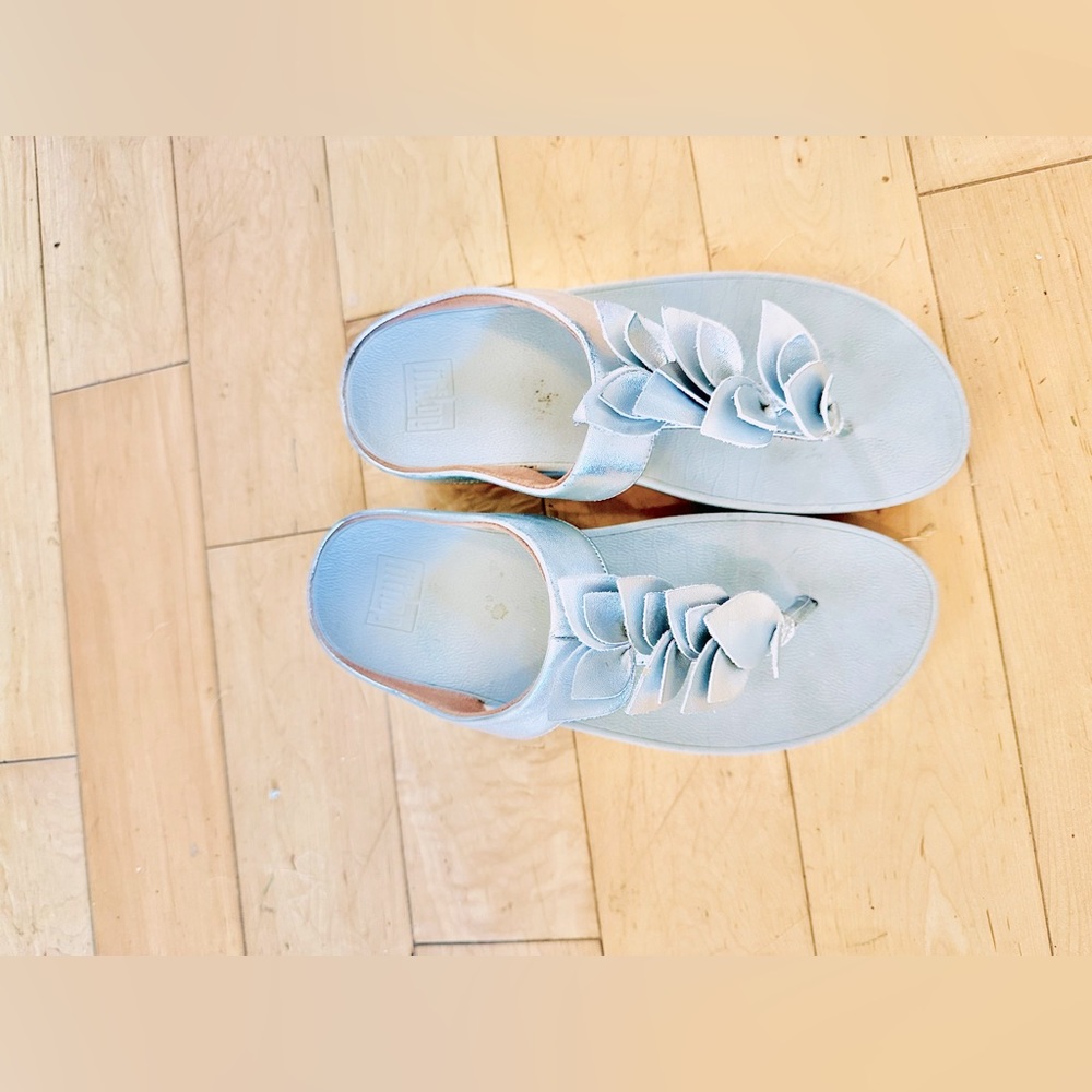 FitFlop Silver Sandals